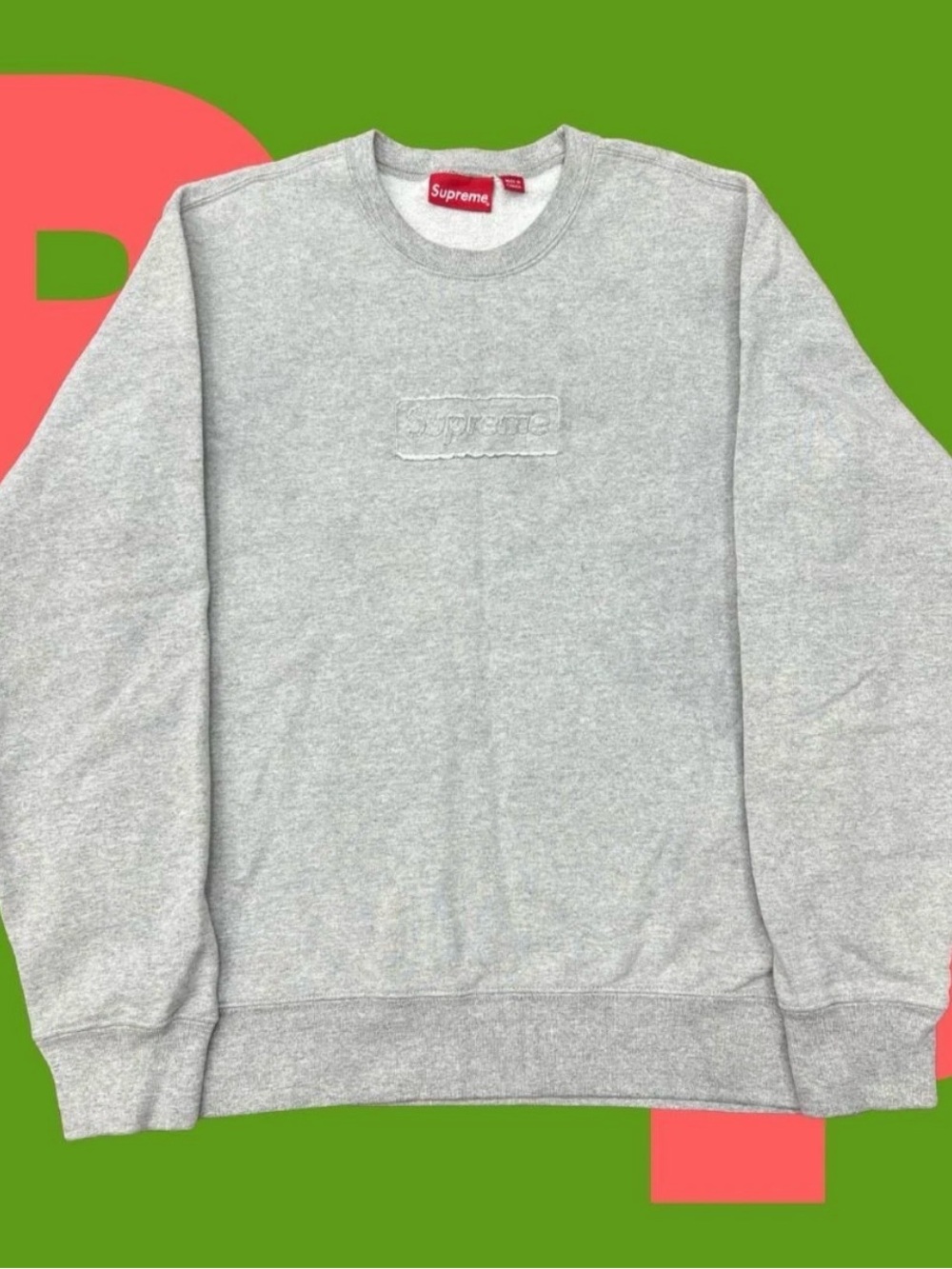 Supreme Cutout Logo Crewneck (Medium)